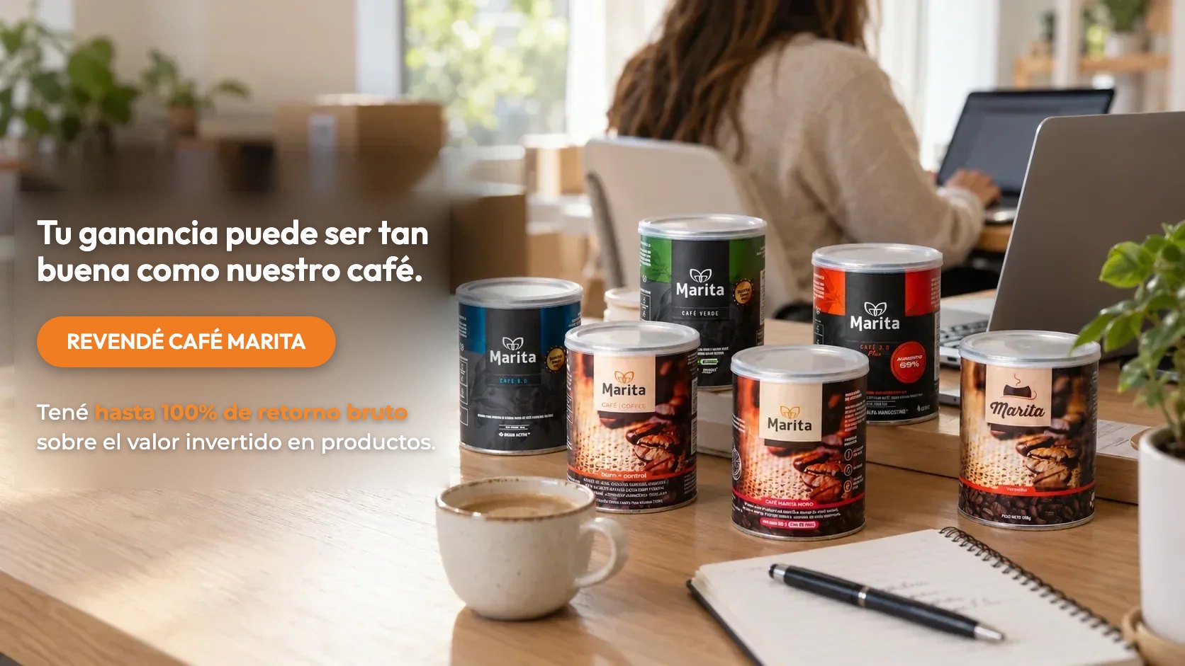 Reventa Café Marita. Tu ganancia puede ser tan buena como nuestro café.